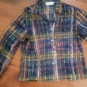 Dress Barn Petite Small Women's Button Down Shirt